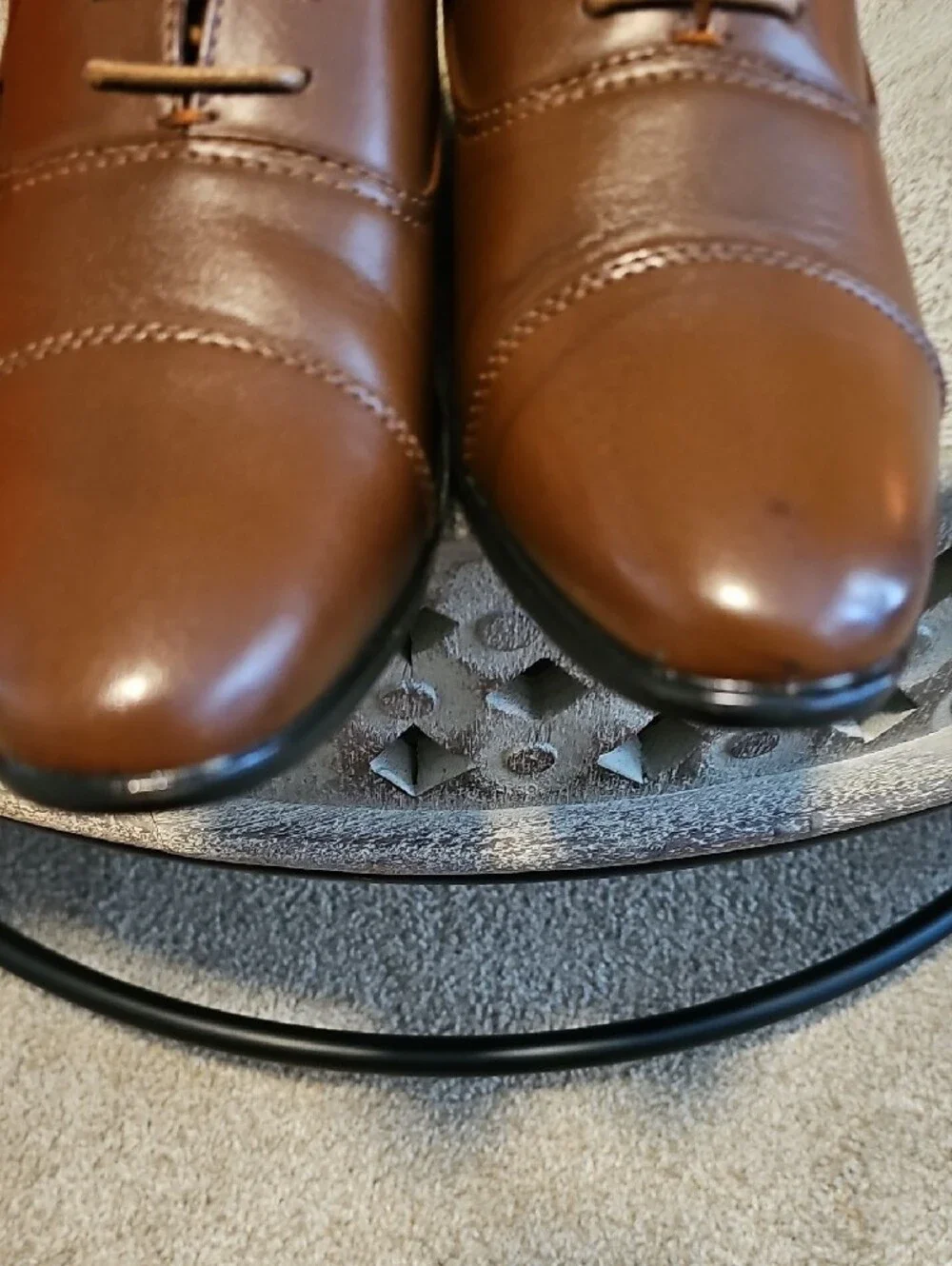 Deer Stags Dark Brown Slip-On Loafers